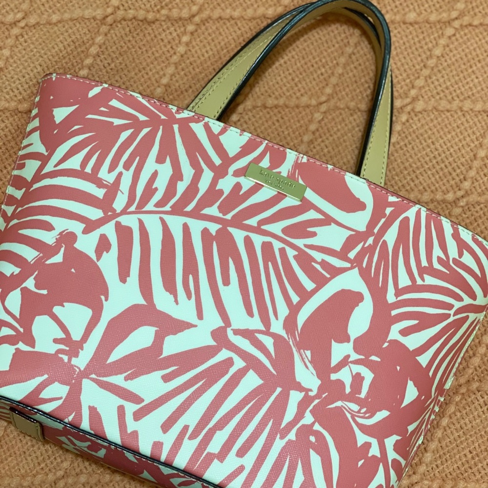 KATE SPADE SMALL TOTE — PINK